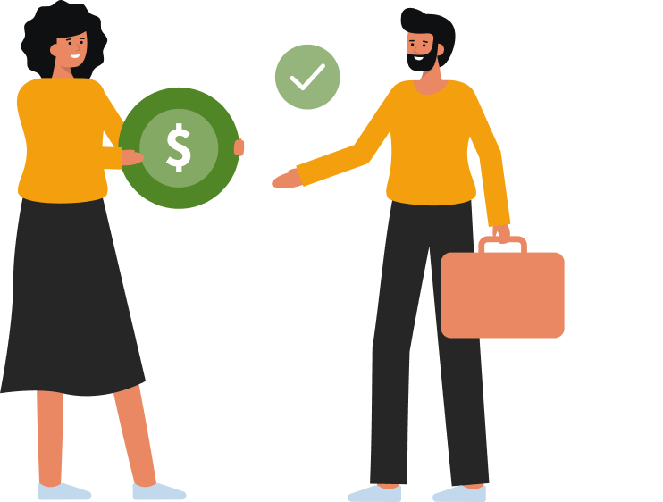 No results no charge illustration